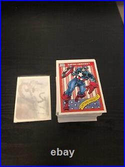 1990 Marvel Universe Series 1 Trading Cards COMPLETE SET 1-162 plus Hologram