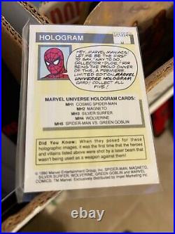 1990 Marvel Universe Series 1 Trading Cards COMPLETE SET 1-162 plus Hologram
