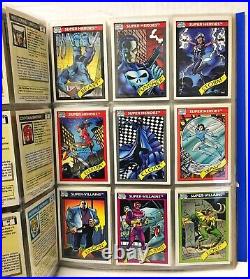 1990 Marvel Universe Series 1 Trading Cards Complete Set #1-162 with NO HOLO