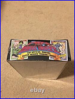 1990 Marvel Universe Series 1 Trading Cards SEALED BOX 36 Packs with Holograms