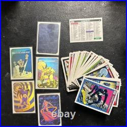 1990 Marvel Universe Series 1 Trading Cards Set 1-162 Plus 5 Holograms
