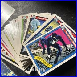 1990 Marvel Universe Series 1 Trading Cards Set 1-162 Plus 5 Holograms