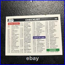 1990 Marvel Universe Series 1 Trading Cards Set 1-162 Plus 5 Holograms