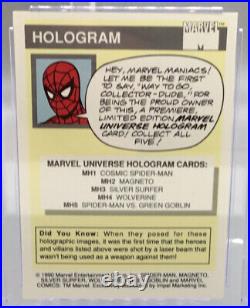 1990 Marvel Universe Series Wolverine Impel #MH4 Hologram CGC 9.5 Gem Mint