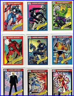 1990 Marvel Universe Set (162 Cards)