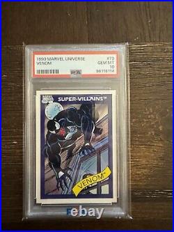 1990 Marvel Universe Venom #73 Psa 10 Gem Mint