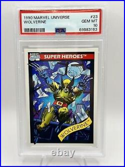 1990 Marvel Universe Wolverine #23 PSA 10