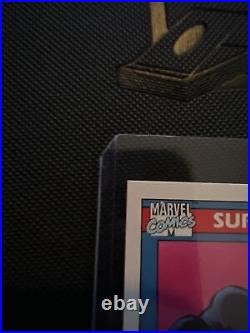 1990 Marvel Universe series 1 MCU 2 Spider-Man gem mint