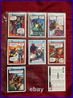 1990 marvel cards set complete