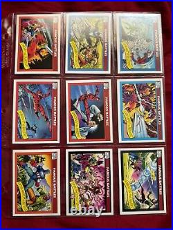 1990 marvel cards set complete