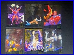 1990s Marvel Trading Card Lot 14 Complete Base Sets Extras Very Nice