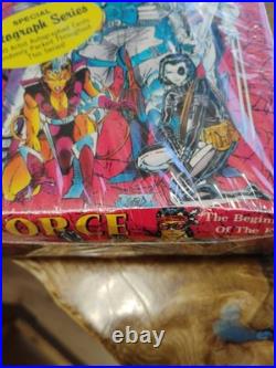 1991 Comic Marvel X-Force Trading Card Box Factory Sealed Autograph Series Look