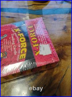 1991 Comic Marvel X-Force Trading Card Box Factory Sealed Autograph Series Look