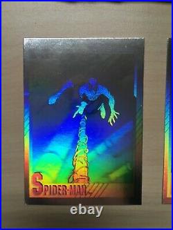 1991 Impel Marvel Trading Card Base Set Complete 1-162 + 5 Holograms 167 Cards