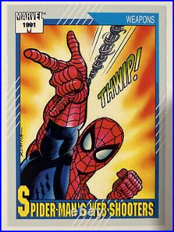 1991 Impel Marvel Trading Cards #131 Weapons Spider-Man's Web Shooters