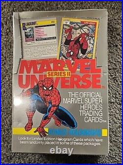 1991 Impel Marvel Universe Series 2 Box Factory Sealed Trading Cards