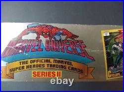 1991 Impel Marvel Universe Series 2 Factory Sealed Trading Card Box