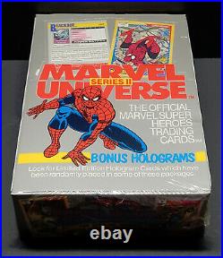 1991 Impel Marvel Universe Series 2 Trading Cards Factory Sealed Box
