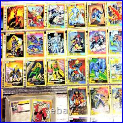 1991 MARVEL UNIVERSE SERIES II Trading Cards Factory Sealed Box + 139 Loose Card