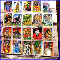 1991 MARVEL UNIVERSE SERIES II Trading Cards Factory Sealed Box + 139 Loose Card