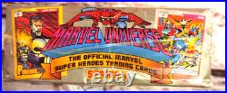 1991 MARVEL UNIVERSE SERIES II Trading Cards Factory Sealed Box + 139 Loose Card