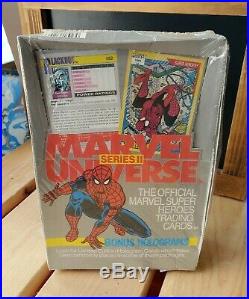 1991 MARVEL UNIVERSE Series 2 Trading Cards Sealed Wax Box (36 Packs)