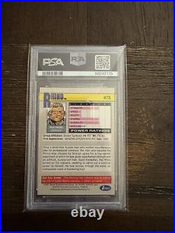 1991 Marvel Universe #73 Rhino PSA 10 GEM MINT