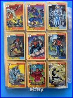 1991 Marvel Universe Complete Base Set 1-162 Trading Cards Series + 4/5 holos