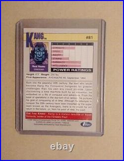 1991-Marvel Universe-Kang #81 Impel Trading Card-NM/M Condition