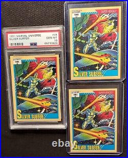 1991 Marvel Universe PSA? Gem mint 10? Silver Surfer? Low pop