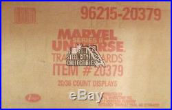 1991 Marvel Universe Series 2 20-Box Case