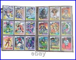 1991 Marvel Universe Series 2 Impel COMPLETE SET #1-162 With All Holograms