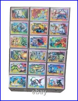 1991 Marvel Universe Series 2 Impel COMPLETE SET #1-162 With All Holograms