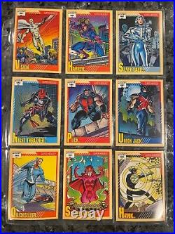 1991 Marvel Universe Series 2 Impel Trading Cards COMPLETE SET #1-162 Base Set