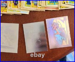 1991 Marvel Universe Series 2 Impel Trading Cards Complete Set 1-162 + 5 Holo