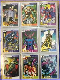 1991 Marvel Universe Series 2 Trading Cards COMPLETE BASE SET, #1-162 NM/M Impel