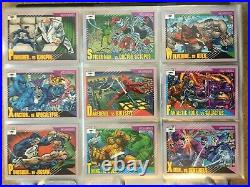 1991 Marvel Universe Series 2 Trading Cards COMPLETE BASE SET, #1-162 NM/M Impel