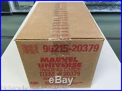 1991 Marvel Universe Series II Trading Cards Impel 20 Box Factory Sealed Case