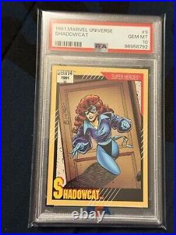 1991 Marvel Universe Shadowcat #9 PSA 10 GEM MINT VERY RARE POPULATION 8 1991 Marvel Universe Shadowcat #9 PSA 10 GEM MINT VERY RARE POPULATION 8