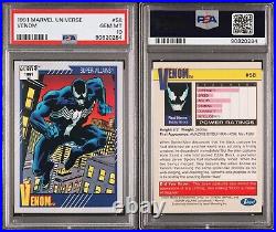 1991 Marvel Universe Skybox Venom #58 Psa 10 Gem Mint