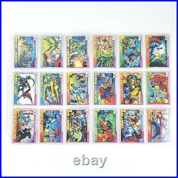 1991 Marvel Universe Trading Card Complete Base Set 1-162 Infinity Guantlet
