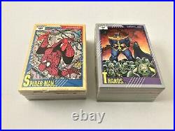 1991 Marvel Universe Trading Card Series 2 Factory Tin Set Holograms (BRAND NEW)