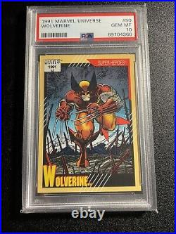 1991 Marvel Universe Wolverine #50 PSA 10 GEM MINT