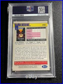 1991 Marvel Universe Wolverine #50 PSA 10 GEM MINT