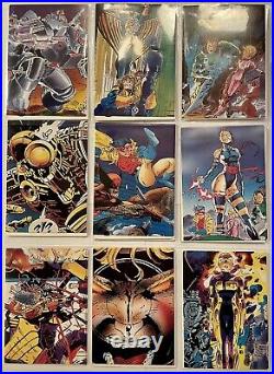 1991 Marvel X-Men Cards Super Rare Full Base Set BUY ALL 90+ CARDS Mint