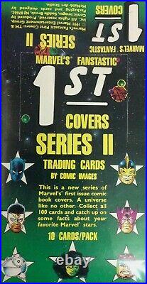 1991 Marvel's Fantastic 1st Covers II Factory Sealed Trading Card Box