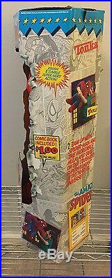 1991 Rare Vintage Tonka Marvel Power Pals Amazing Spider-man Toy Pillow With Box