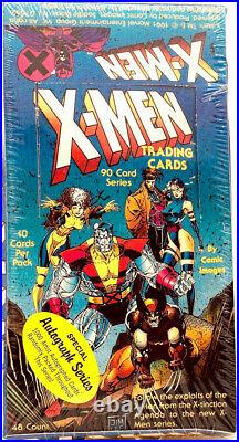 1991 VINTAGE, X-MEN Trading Cards FACTORY SEALED Box, Marvel, by COMIC IMAGES