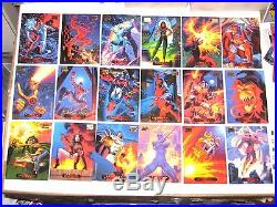 1992 1993 1994 Marvel Masterpieces Complete Master Card Sets! 37 Inserts Venom