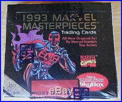 1992, 1993 Marvel Masterpieces & Universe, X-Men, DC Cosmic Teams 5 SEALED BOXES